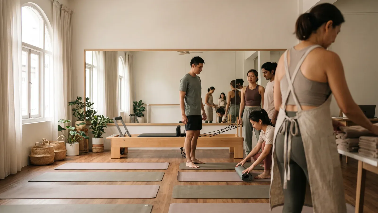 Yoga & Pilates Studio Class Booking Guide